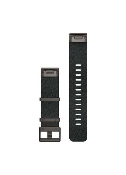 Ремешок для MARQ Jacquard-weave Nylon Strap – Heathered Black Garmin (322768705)