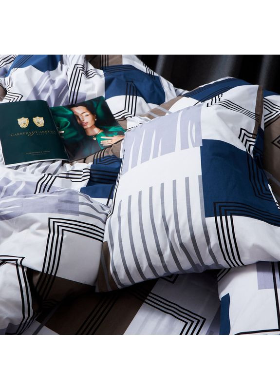 Комплект постельного белья Бязь Gold Люкс «» Евро 200х220 наволочки 2х40х60 (MS-820006030) Moon&Star Bold Lines (356113898)