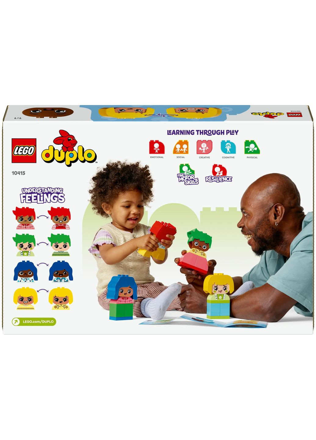 Конструктор DUPLO Сильні почуття та емоції, 23 деталі () Lego 10415 (328400628)