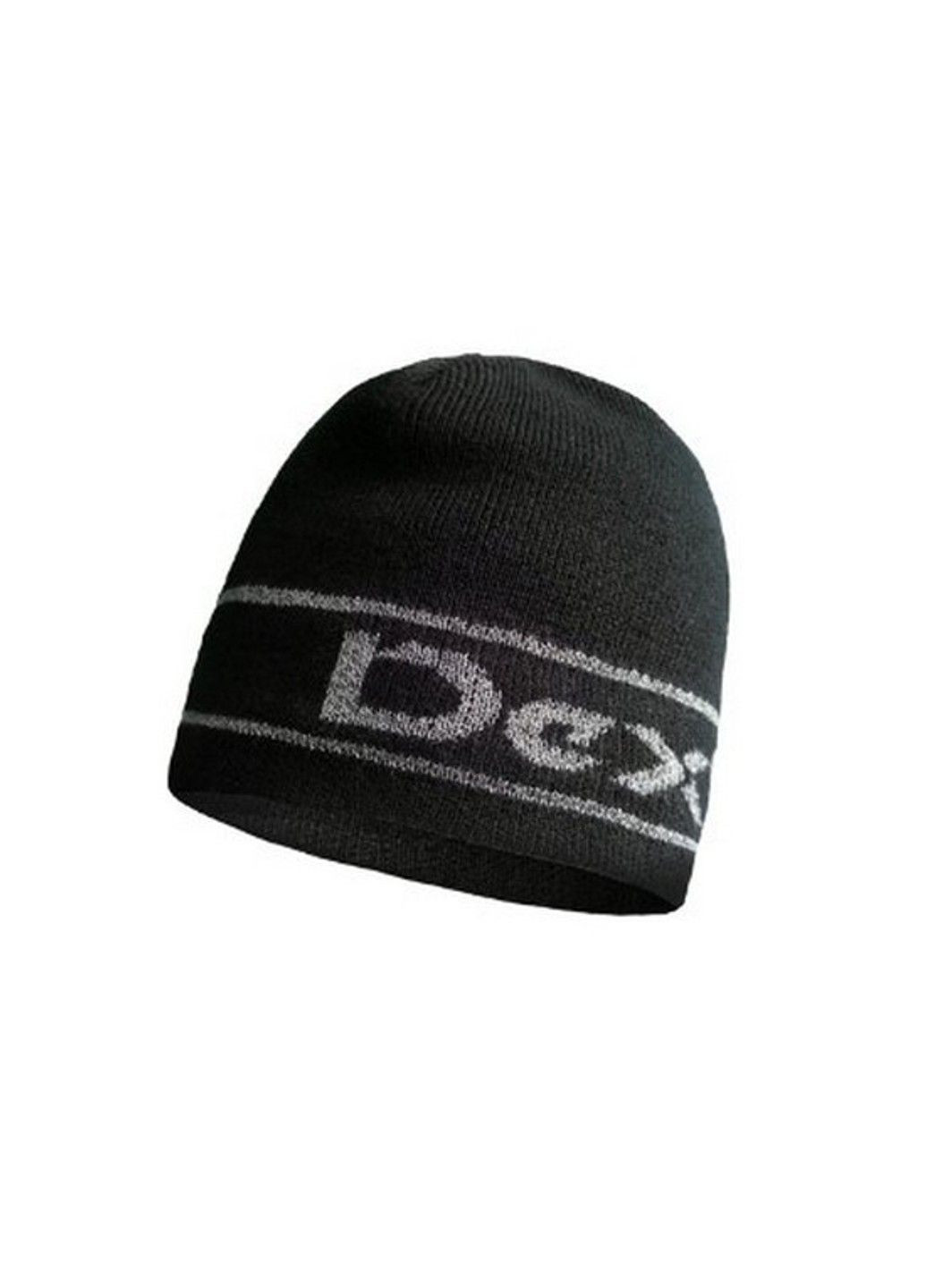 Водонепроницаемая туристическая шапка Dexshell Beanie Reflective Logo (Черная) размер S-M 56-58см No Brand (332635302)