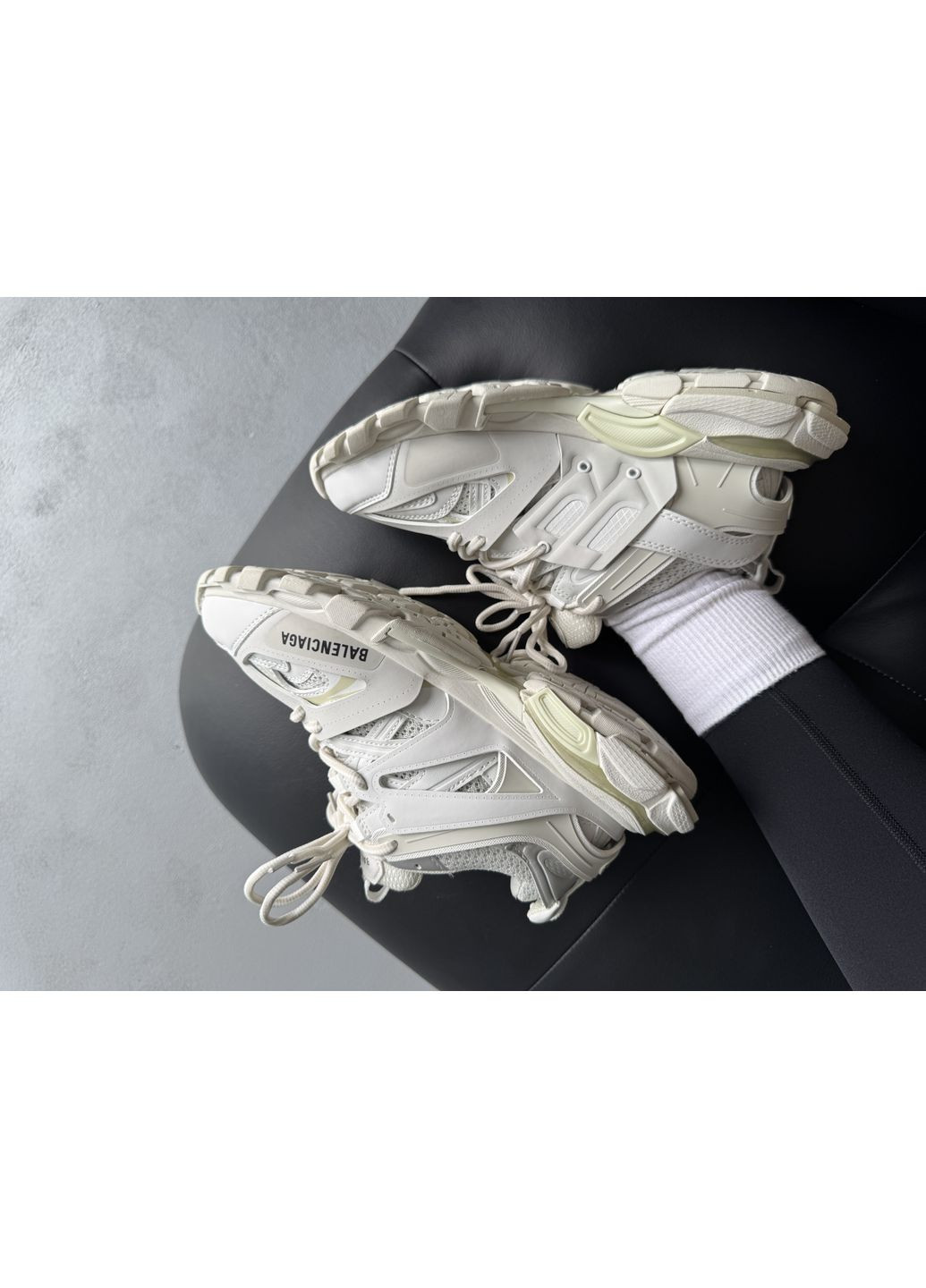 Кросівки жіночі та чоловічі Balenciaga Track 3.0 Beige | Баленсіага Трек 3.0 бежеві No Brand бежеві демісезони (373642548)