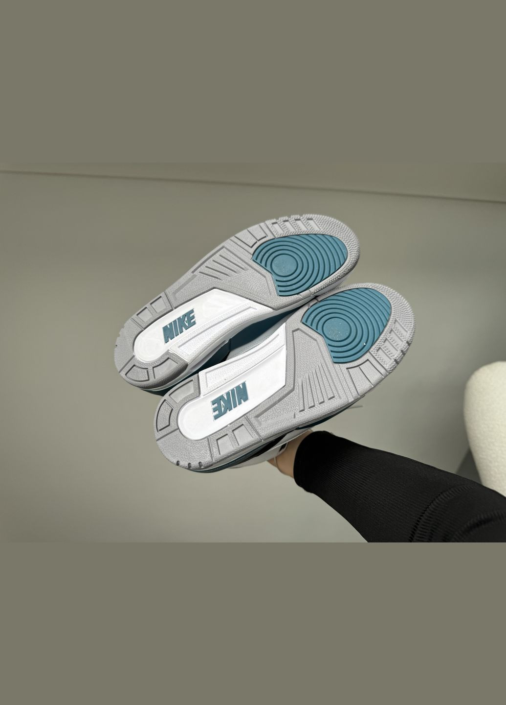 Білі Осінні кросівки чоловічі nike air jordan 3 white | найк аір джордан 3 білі No Brand