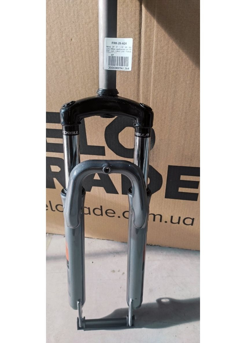 Виделка 26" ST 1-1/8" AM disc шток-180 мм скриня (м) HUMMER 2022 (сріблястий (м)) Formula (370786939)