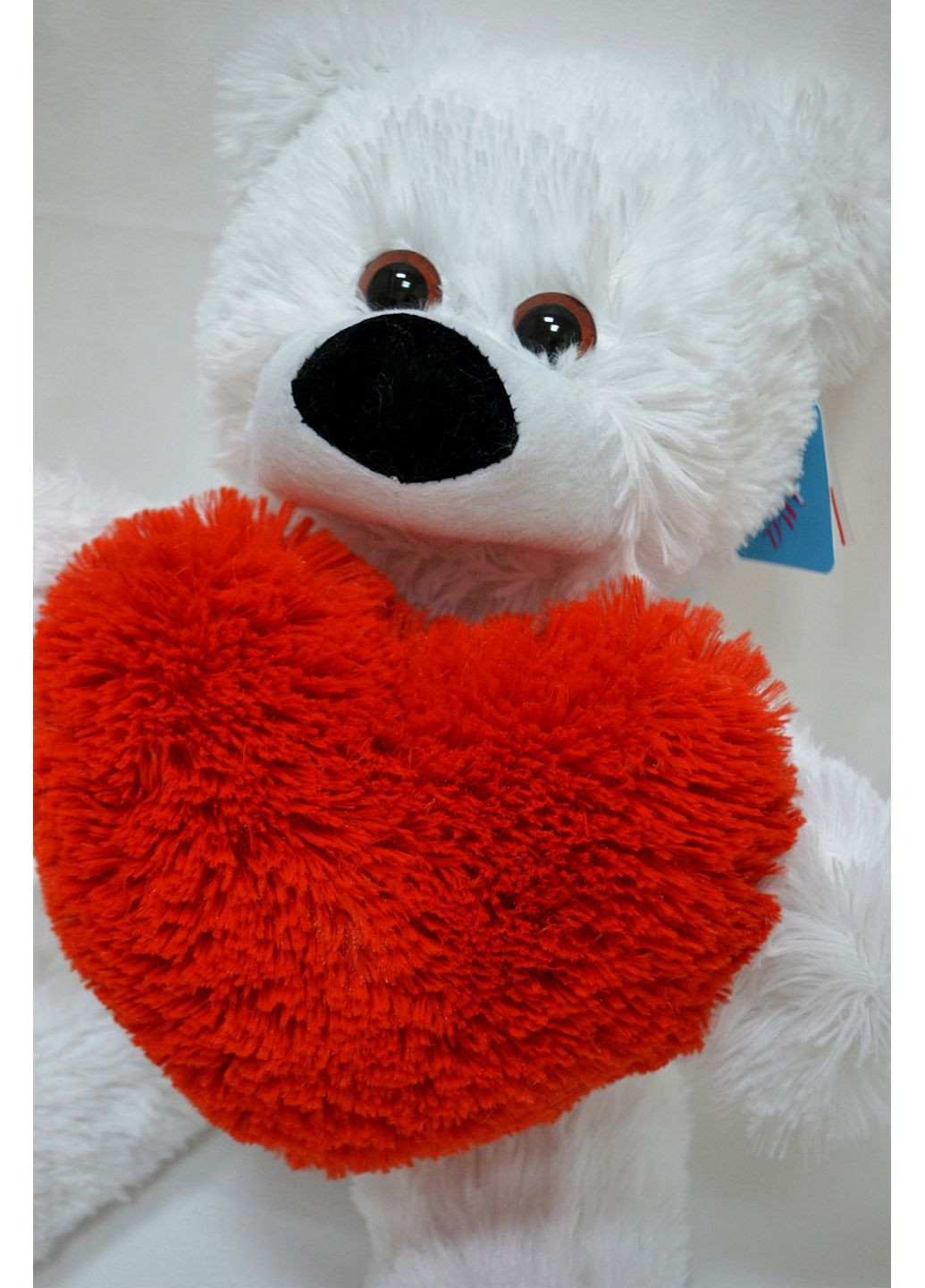 М'яка іграшка ведмедик з серцем Алина (282592308)