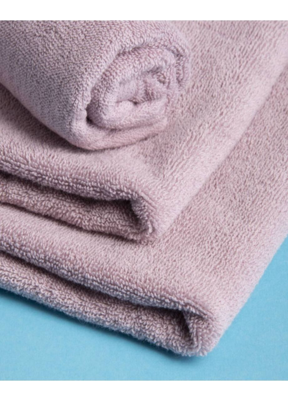 Рушник махровий 30х70 см IDEIA однотонний пудровий