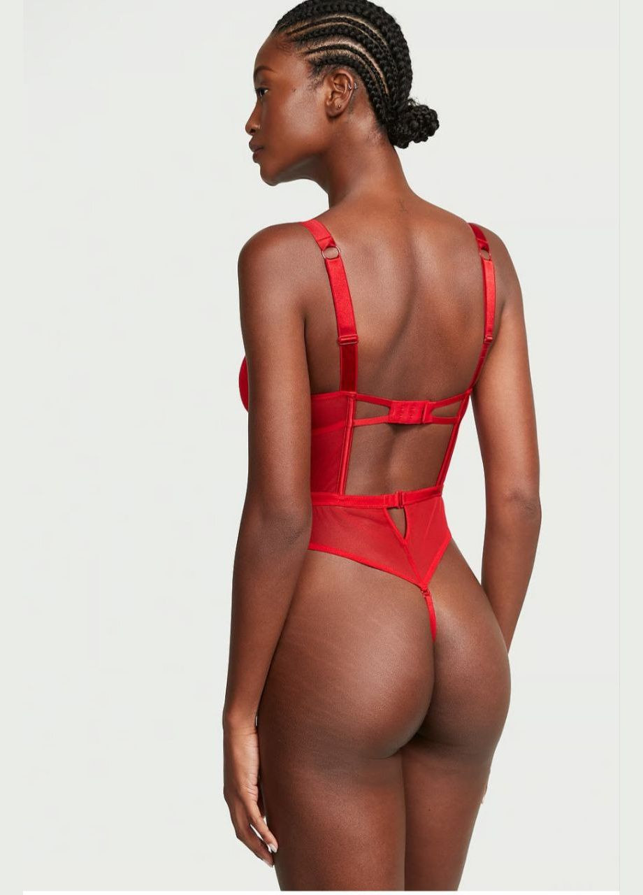 БОДИ - CHERRY RED Victoria's Secret боді (329909780)