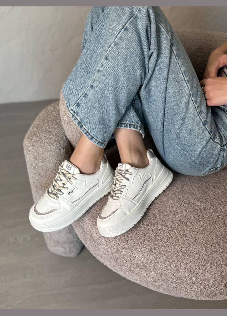 Кроссовки No Brand белые (335718136)