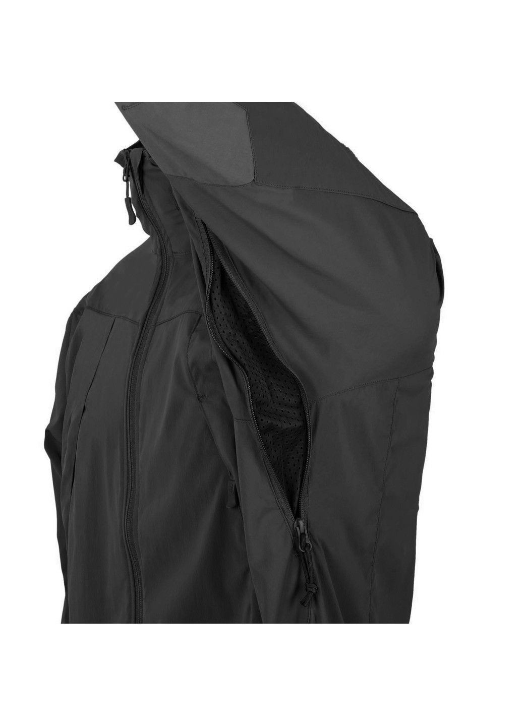 Черная демисезонная куртка helikon blizzard stormstretch black Helikon-Tex