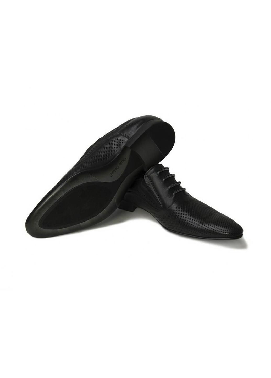 Черные туфли 7142335 цвет черный Carlo Delari