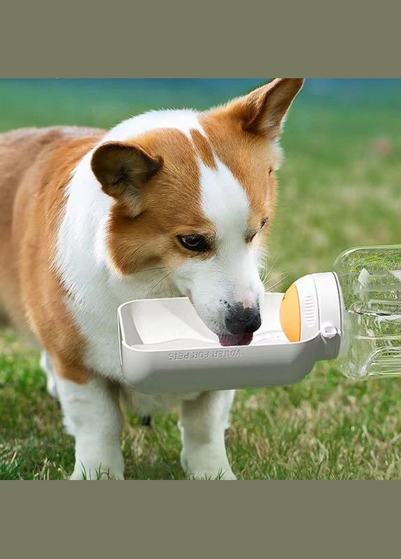 Портативная поилка для собак Hipipet 1000мл, походная бутылка для собак со шнурком No Brand (311596206)