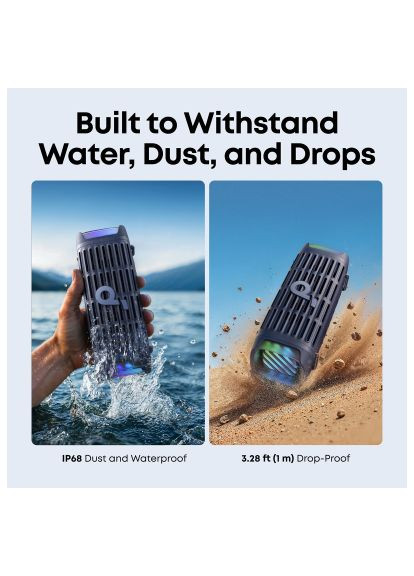 Акустична система (D5100030) Anker SoundСore Boom 3i Blue (366735236)