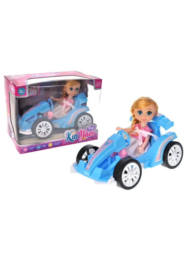 Игрушка кукла с машинкой пластик в ассортименте 925-250 YG Toys Лял8632 (370654075)