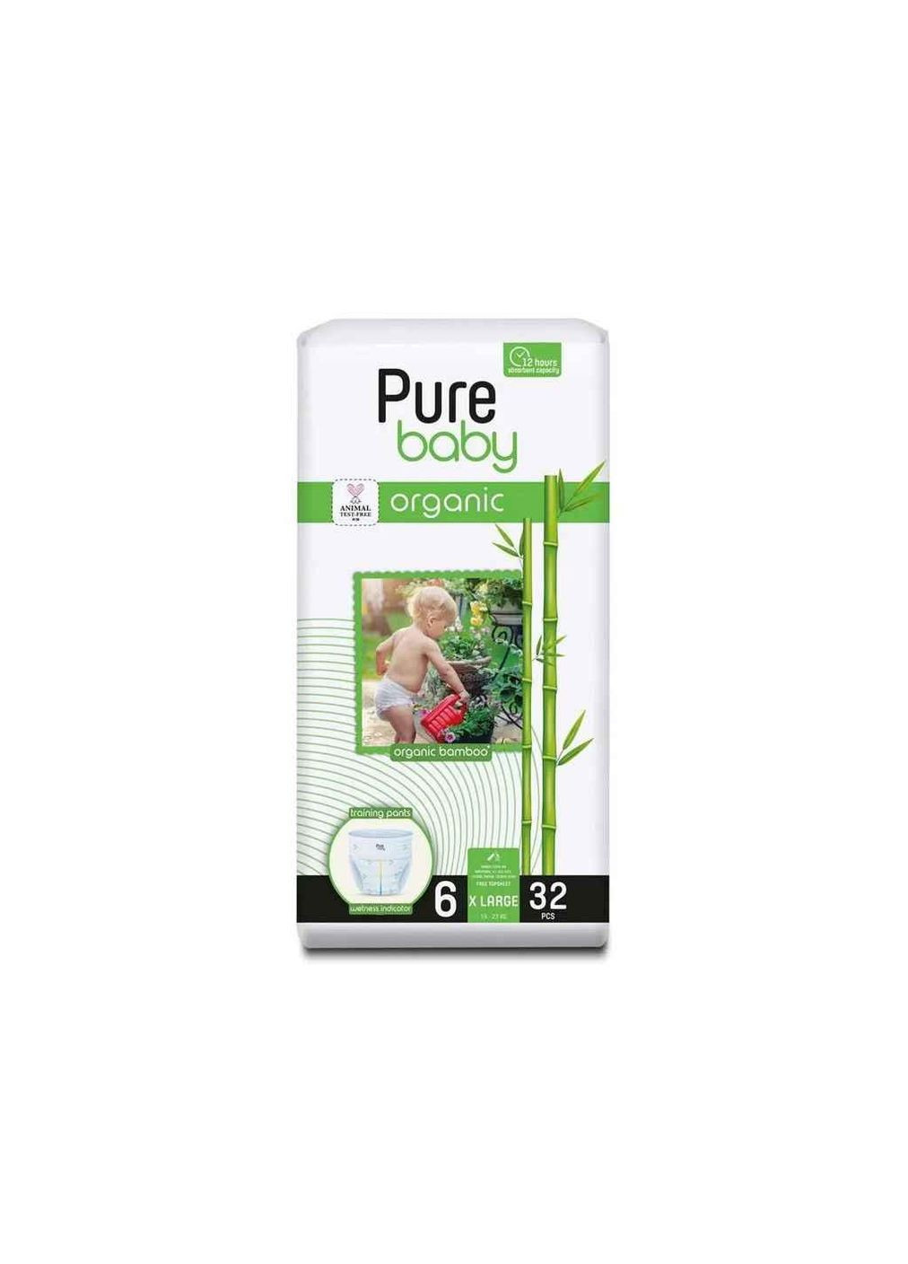 Підгузки-трусики №6 32шт 15кг-27кг ТМ Pure (358911469)