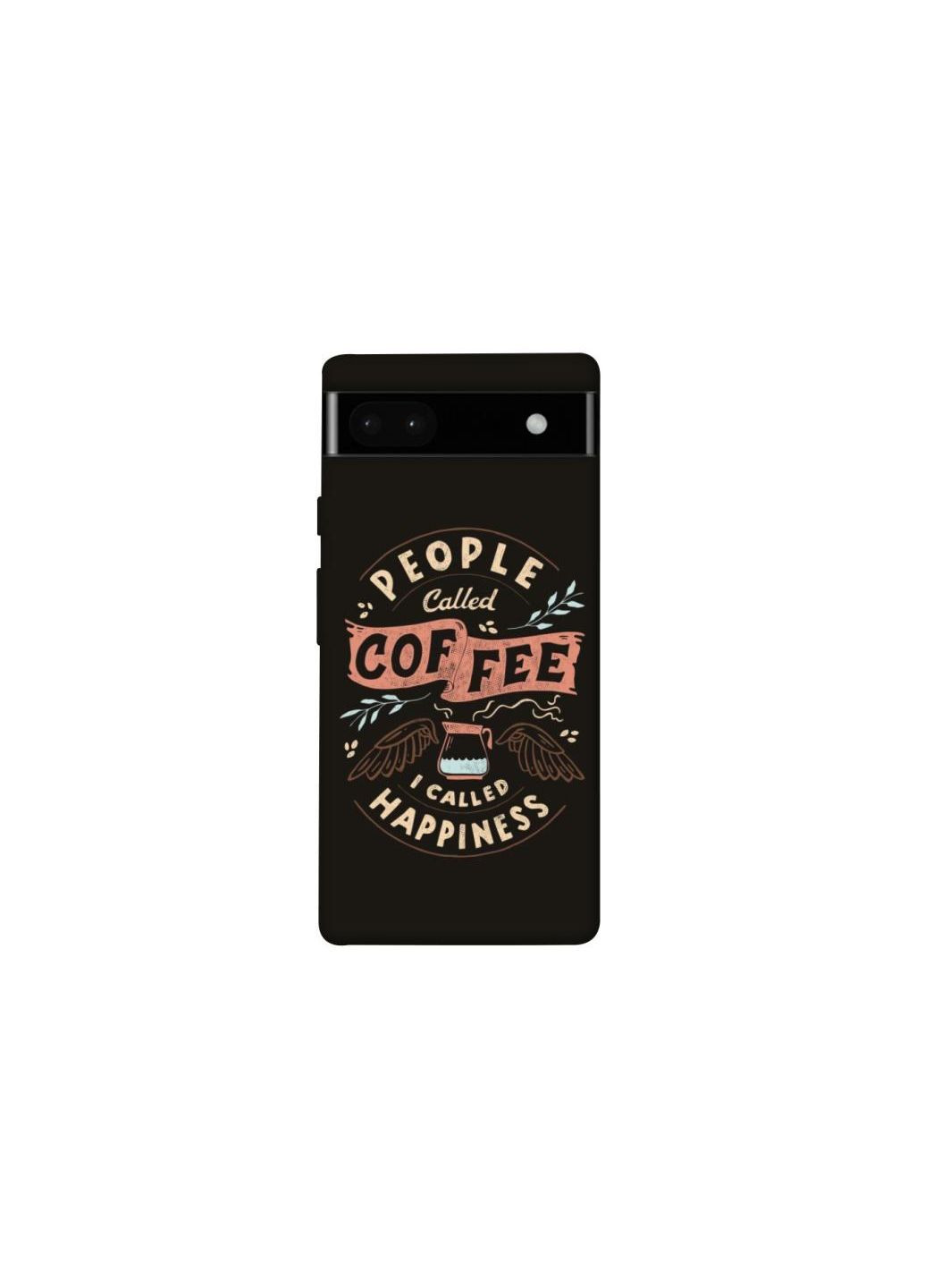 Чехол на Google Pixel 6a Сoffee happiness Frontalka (355316067)