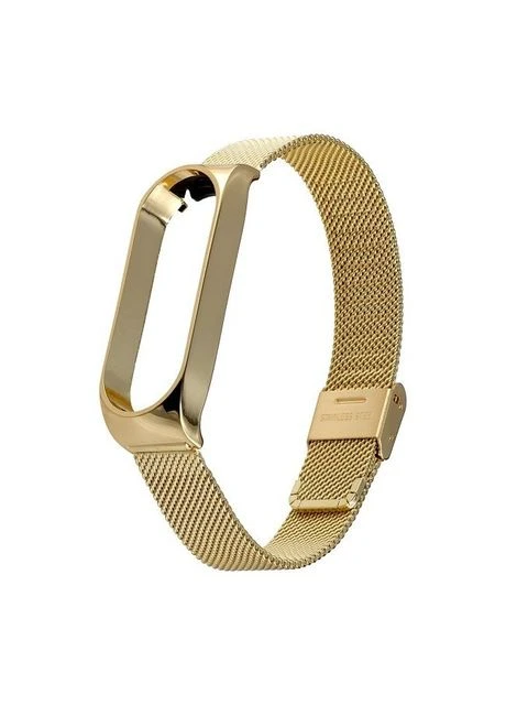 Ремешок из нержавеющей стали для Mi Band 5/6 магнитный Миланская Петля Smart Watch (370168915)