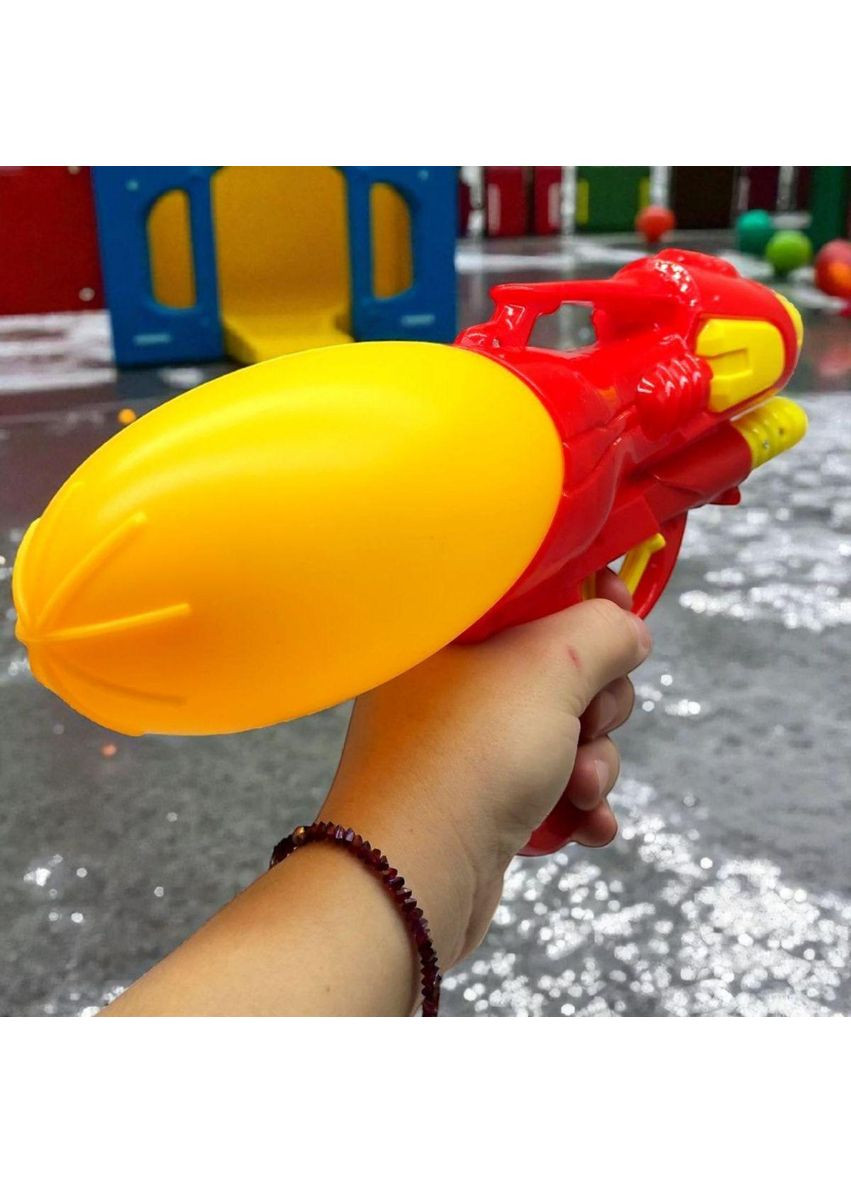 ВОДНИЙ ПІСТОЛІТ ПОМПОВИЙ, 31 см (ЧЕРВОНИЙ) (093-605 B) MIC (362429476)