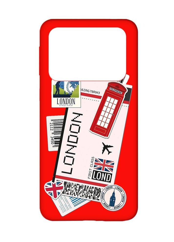 Матовый чехол на Xiaomi Poco X4 Pro 5G:: Путешествия. Лондон (принт 326) Creative (360673166)