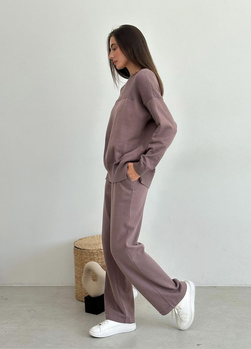 Женские вязаные брюки свободного кроя Katrin (ak22164p) Art Knit (334892904)