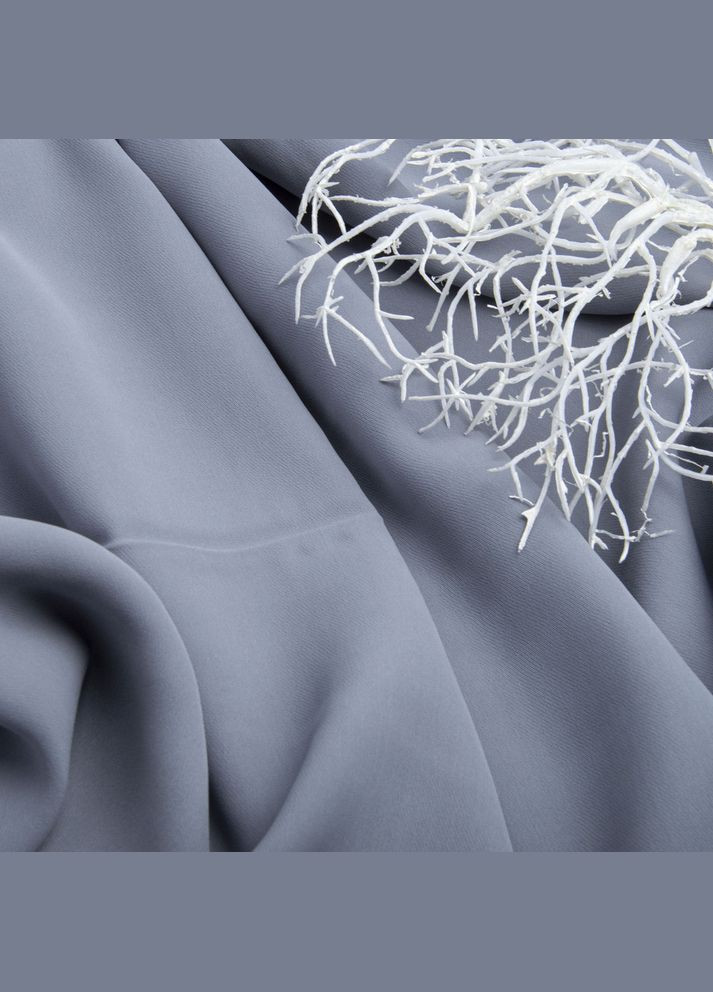 Тканина костюмна креп попіл Barbie (306458997)