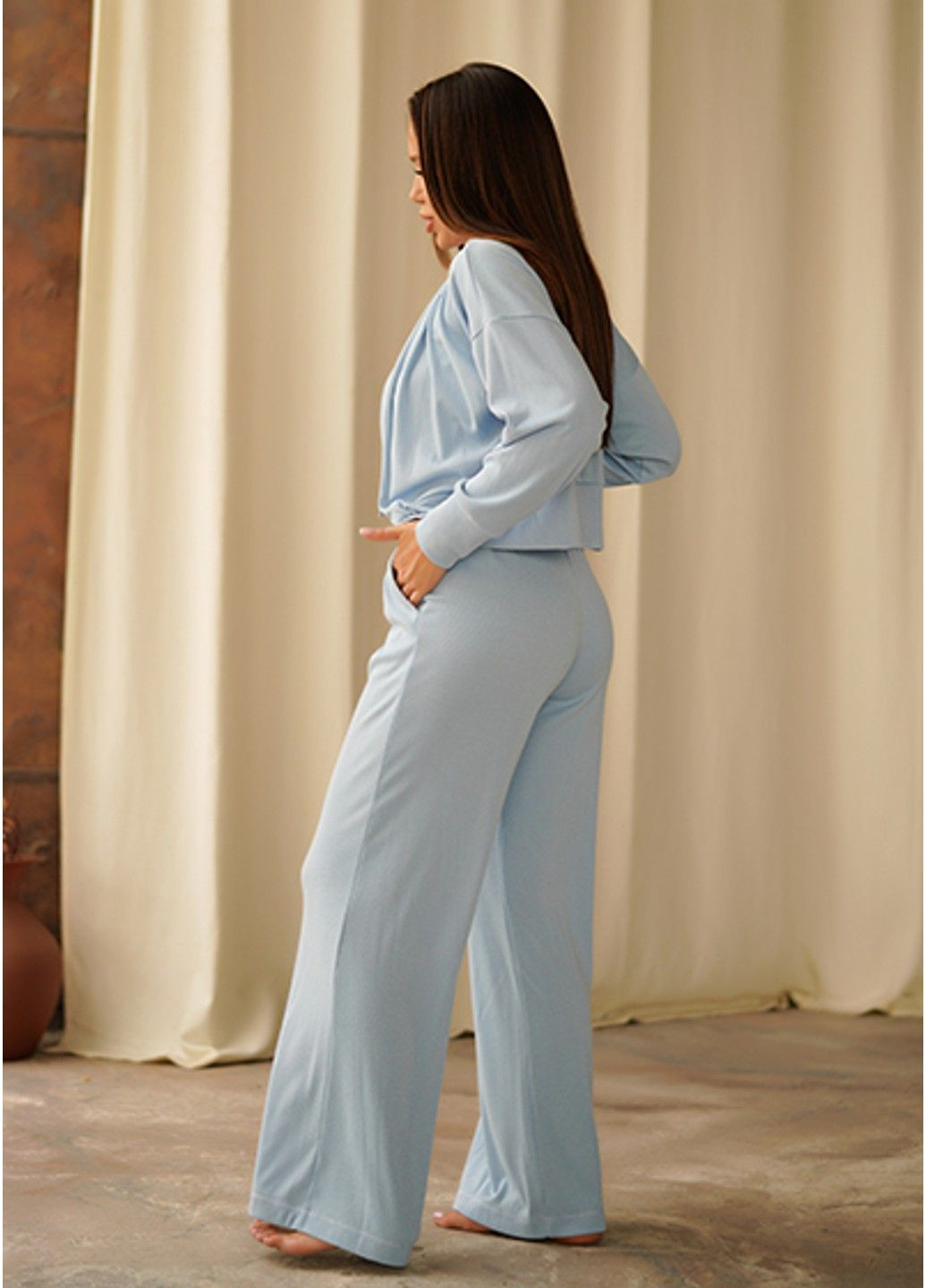 Блакитна 2251 amanda жакет жіночий Komilfo