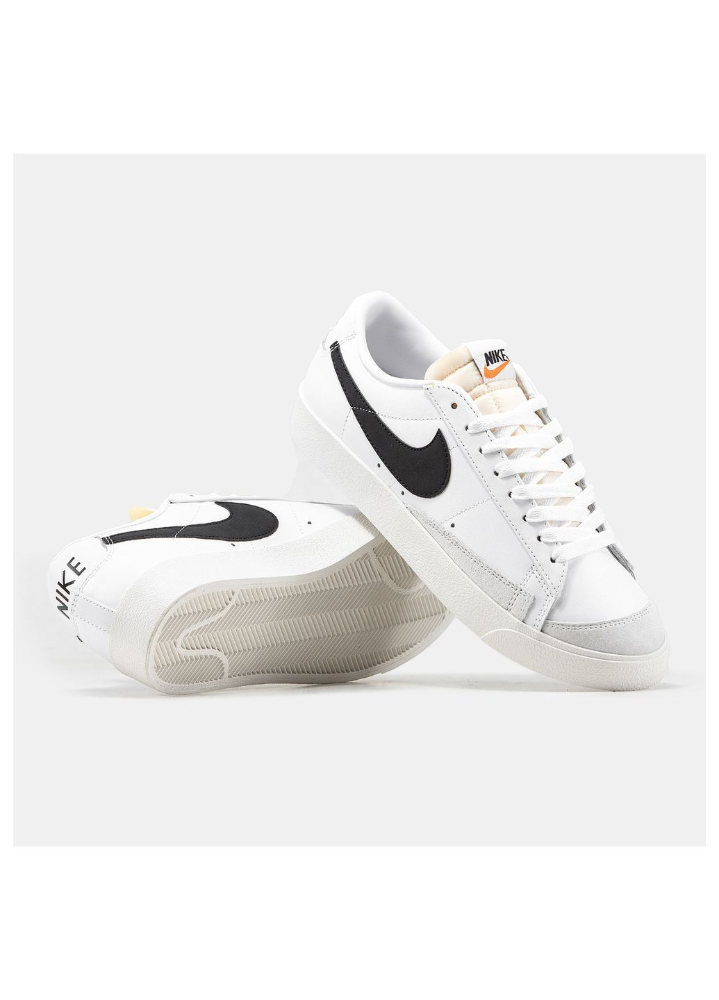 Білі Осінні кросівки чоловічі Nike Blazer Low 77 Vintage White