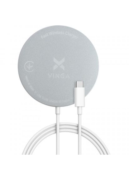 Зарядний пристрій (VCHAMS) Vinga magnetic wireless charger 10w (268139972)