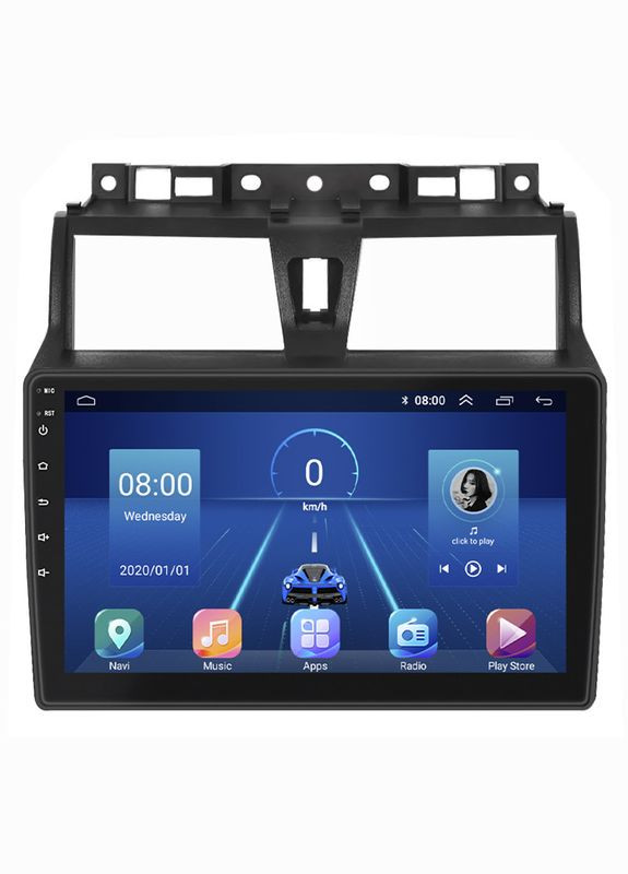 Штатна магнітола для Geely Emgrand EC7 2016-2018 екран 9" 2/32Gb 4G Wi-Fi GPS Top 3шт Lesko (336194396)