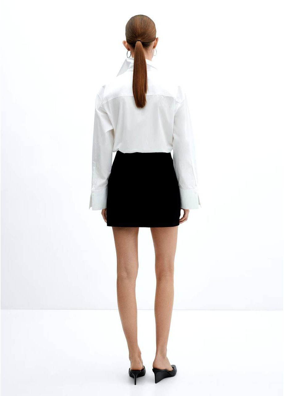 Черная юбка Mango