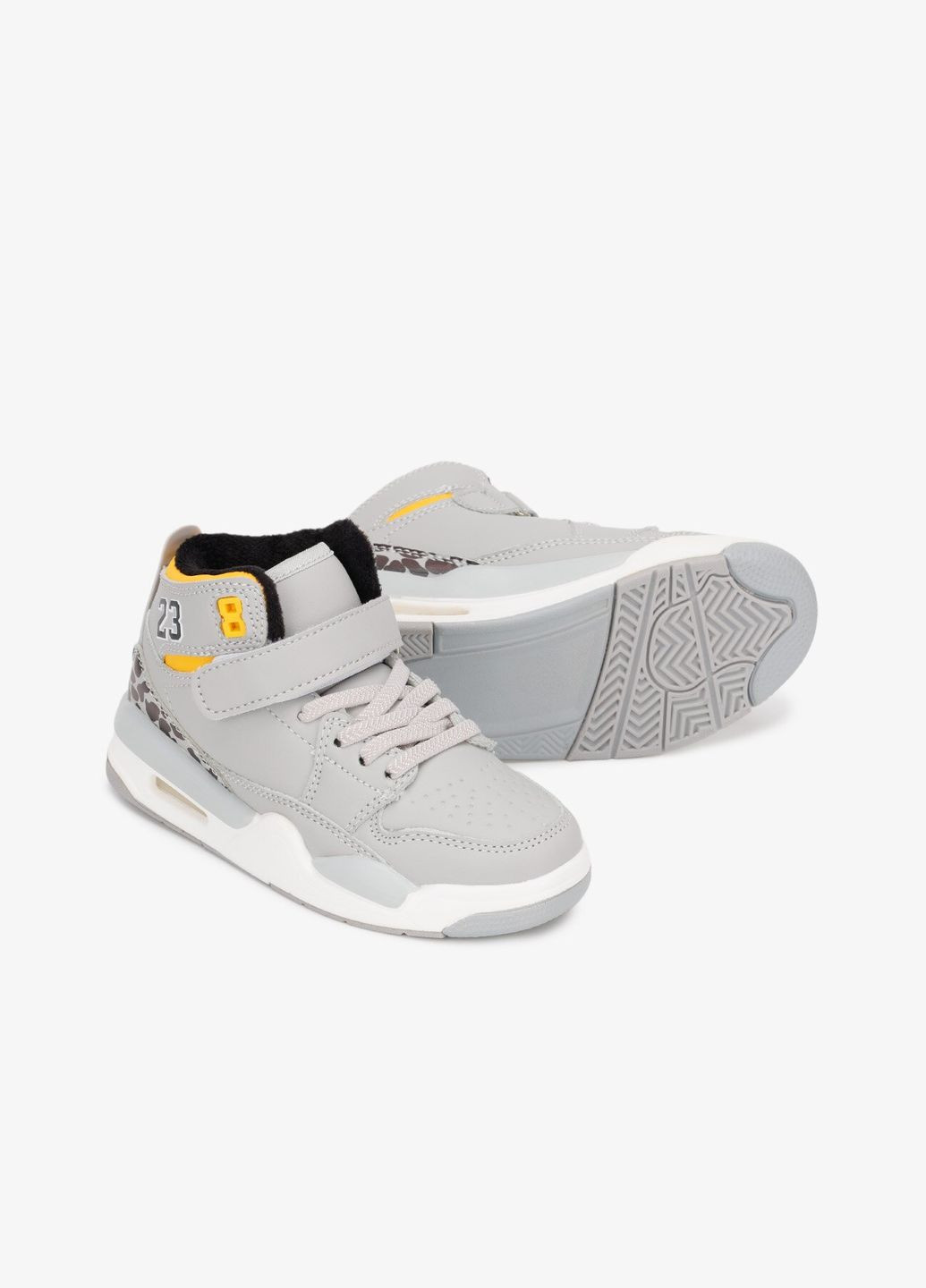 Сірі всесезон кросівки-скейтера для хлопчика xy238b-2 (2000990757746d) shop (2000990757746) No Brand