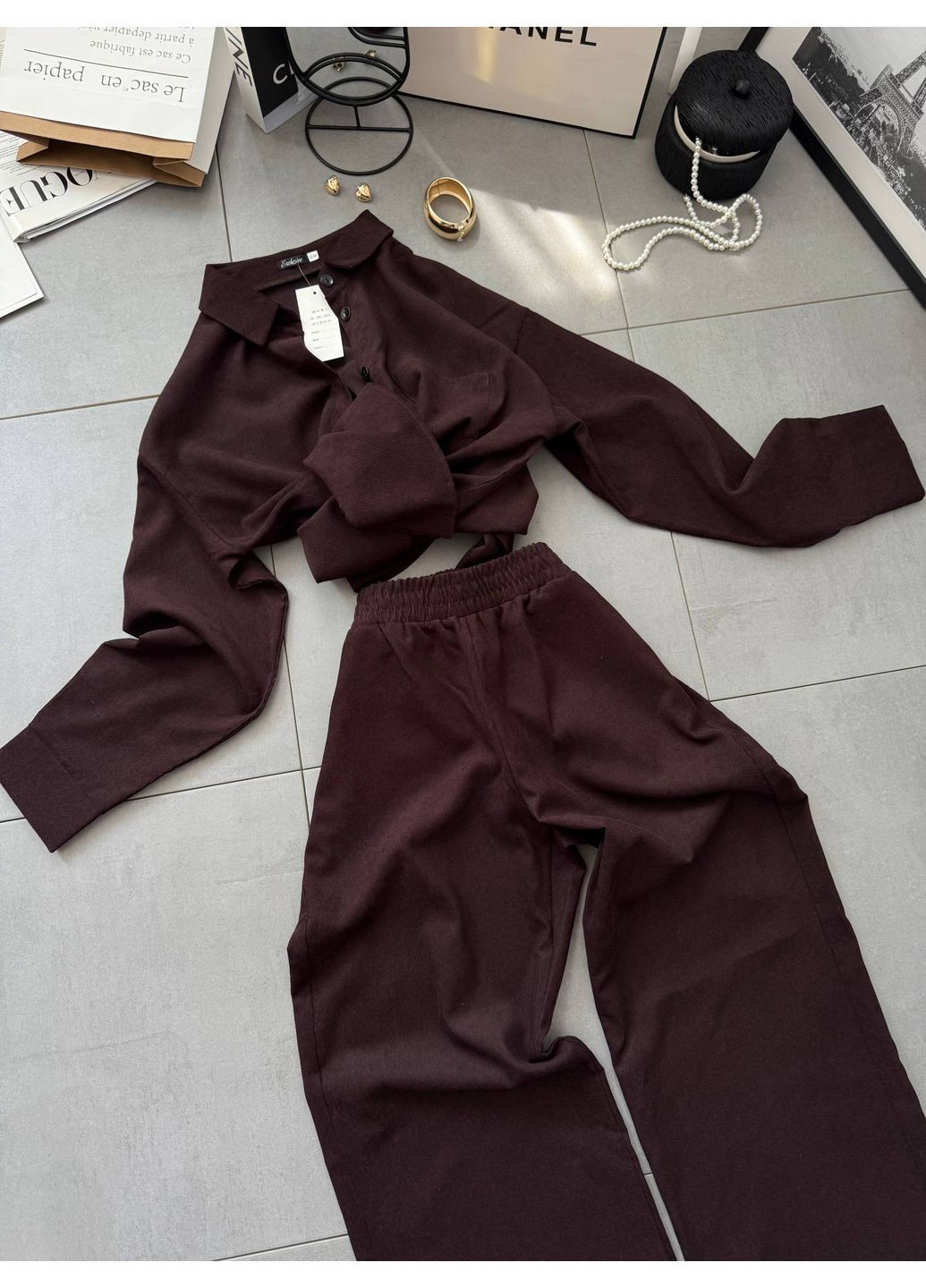 💼 Костюм батал «Urban Comfort» з мікровельвету — Розмірна сітка в описі Vione (367076284)