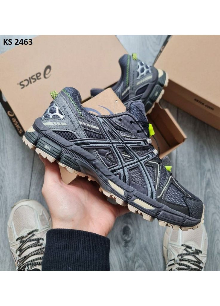 КРОССОВКИ ЖЕНСКИЕ ASICS GEL-KAHANA 8 GRAY АСИКС ГЕЛЬ КАХАНО No Brand серые демисезоны (367169145)