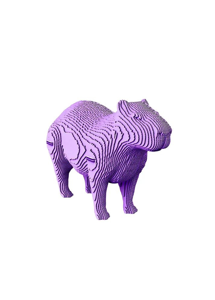 Картонний конструктор " 3D Puzzle CAPYBARA" Cartonic (372466305)