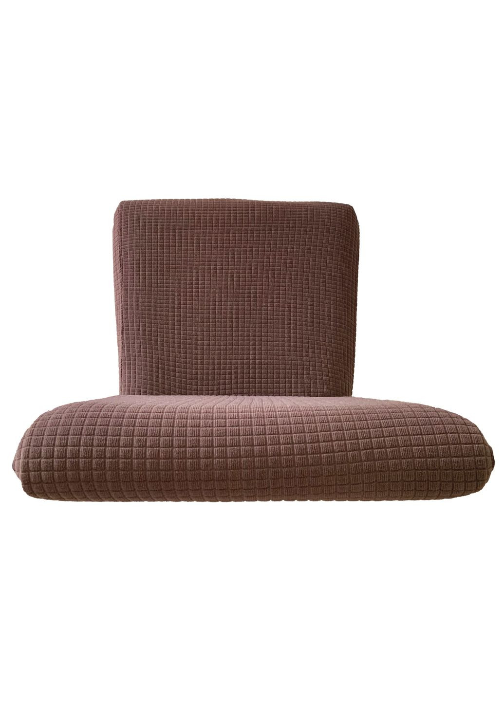 Чехол на стул. KARE PREMIUM. Коричневый (Универсальные чехлы на стулья, Турция) No Brand (322457740)