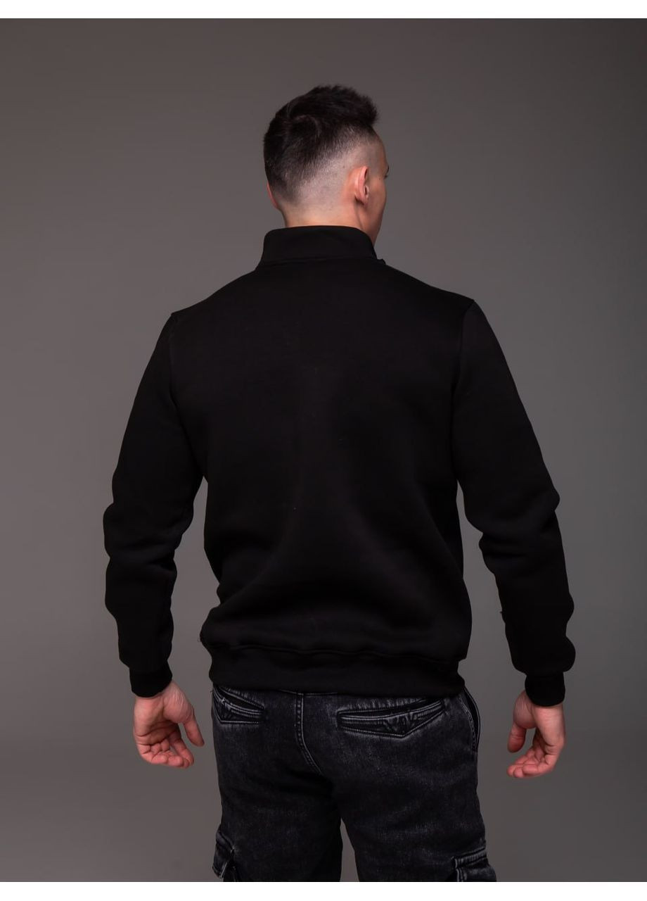 Чоловічий утеплений світшот з коміром на блискавці Vakko (371721907)