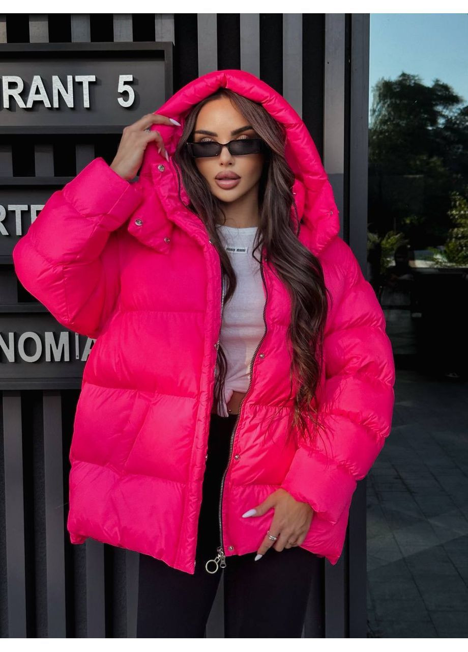 Розовый зимний Пуховик Vakko