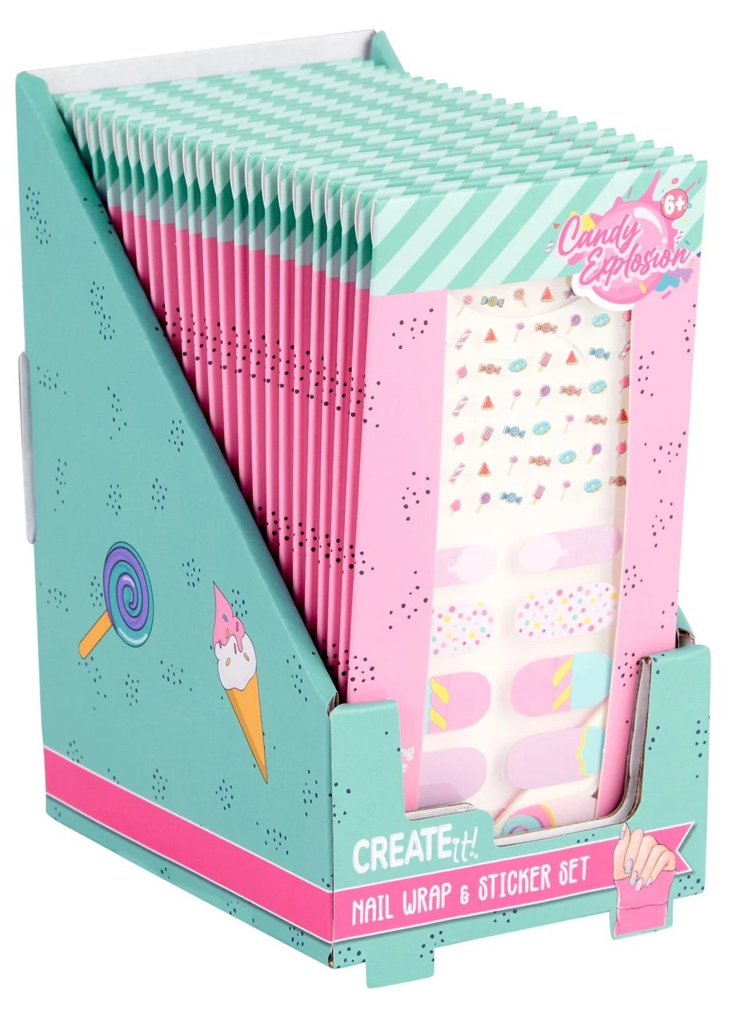 Набір для декорування нігтів 2 в 1 CREATE IT! Candy Create It! (402254614)
