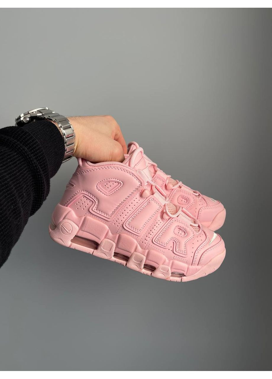 Кроссовки женские Nike Air More Uptempo pink | Найк Аир Мор Уптемпо розовые No Brand розовые демисезоны (360797379)