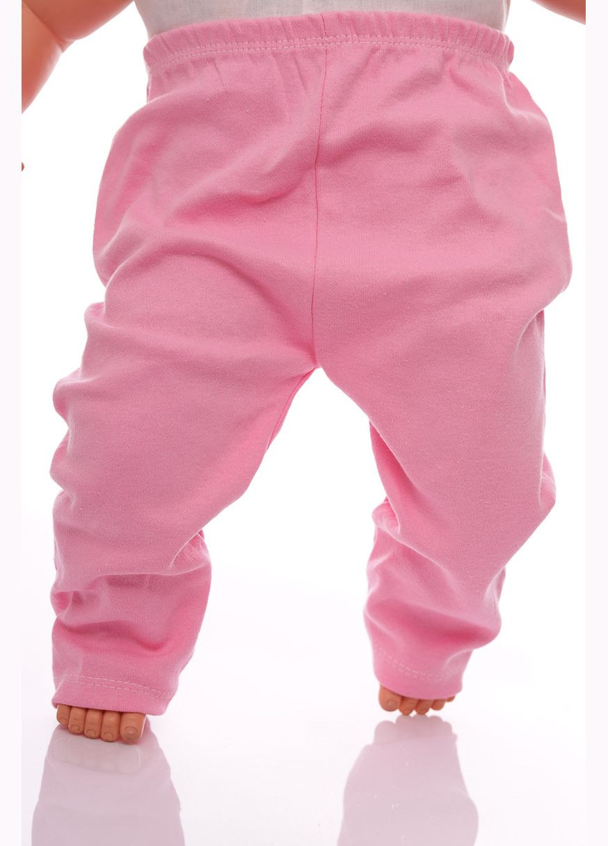 Рожева зимня піжама з довгим рукавом для дівчинки рожевий трикотажна сніжинка 86 см (37687) BABYKROHA