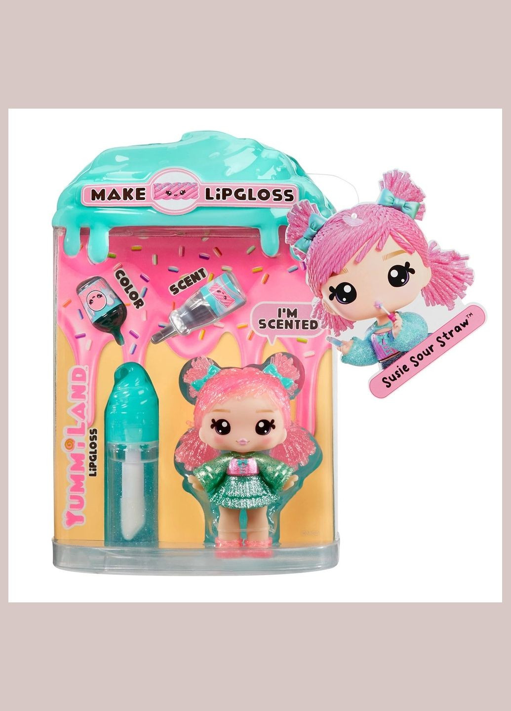 Кукла Сьюзи Сауэр Строу с блеском для губ (525479) Yummiland (326805861)