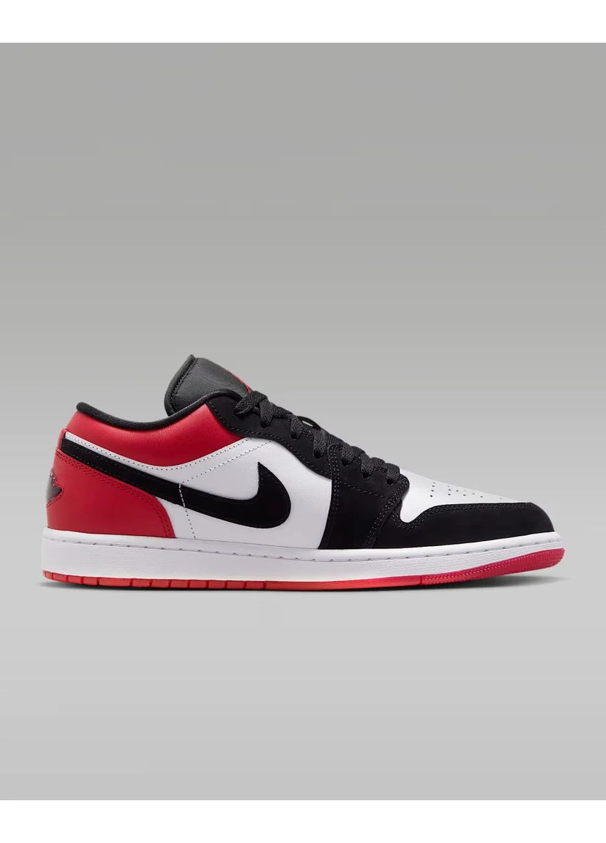 Комбіновані кросівки 1 low se black toe (2025) ib8971-106 всесезон Jordan