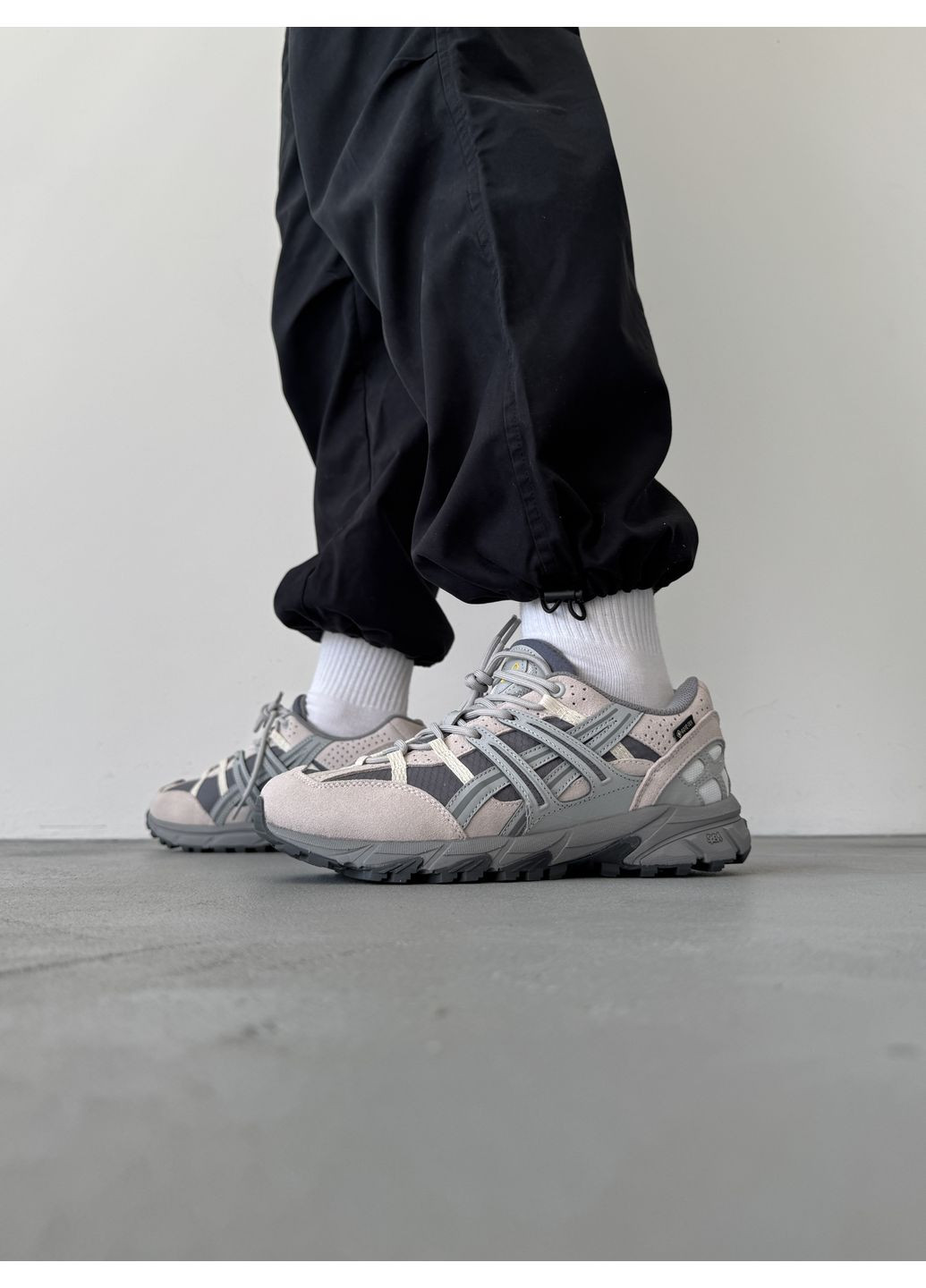 КРОСІВКИ ЖІНОЧІ ASICS GEL-SONOMA BEIGE / GREY GORE-TEX АСІКС ГЕЛЬ СОНОМА No Brand сірі демісезони (368854935)