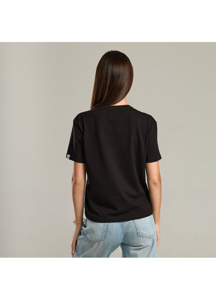 Футболка женская Freedom Черный Pobedov - (331788162)