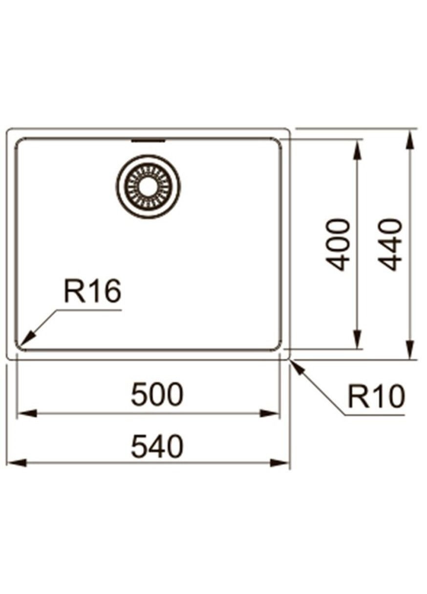 Кухонная мойка Maris MRX 21050/127.0598.747 FRANKE (315406980)