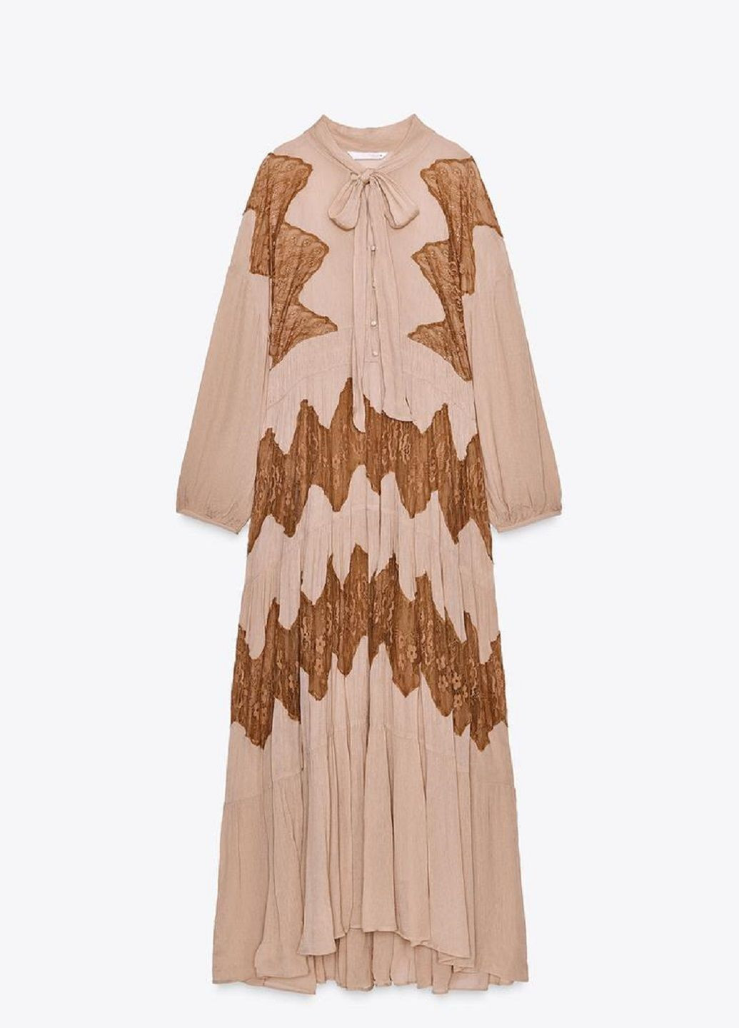 Персикова повсякденний сукня Zara однотонна