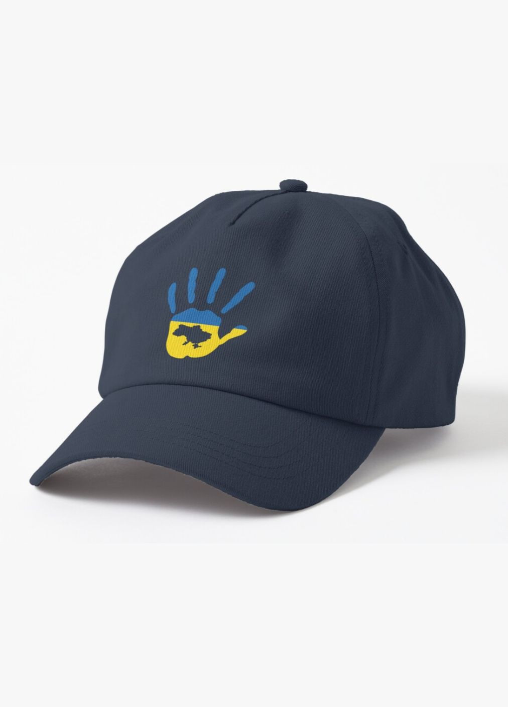 Кепка Унісекс з патріотичним принтом Рука прапор України карта України Malfini (318407279)