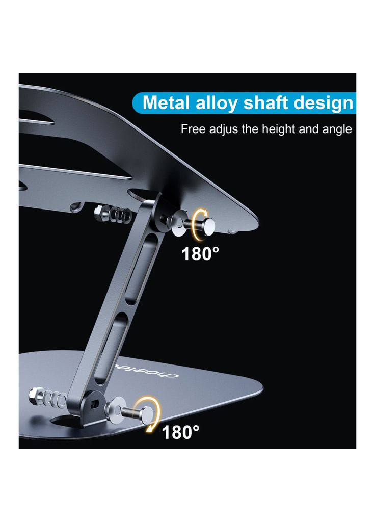 Подставка для ноутбука до 13", алюминий (m419816) CHOETECH до 13", алюміній (369017231)