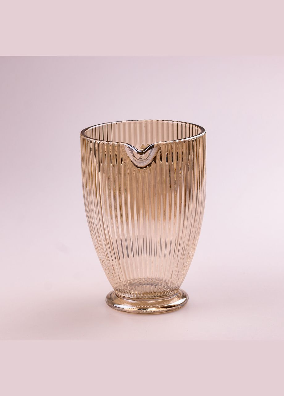 Кувшин для напитков ребристый 1,2 л с толстого стекла TS Kitchen (315637506)