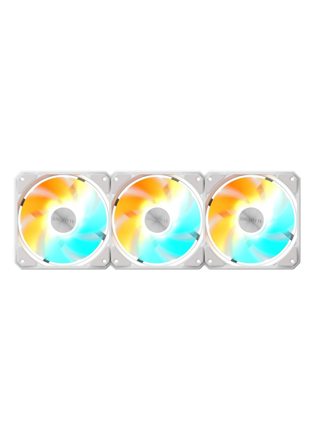 Вентилятор EZ Chain Fan 120 Ice 3-Pack White (GP-GBT EZFAN1203 ICE) Gigabyte (368679684)