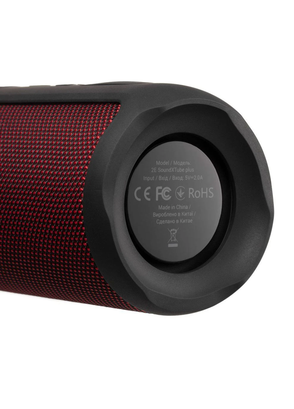 Портативная Bluetooth колонка SoundXTube PLUS 40W TWS, Wireless, Waterproof Black-Red 2E (385626453)