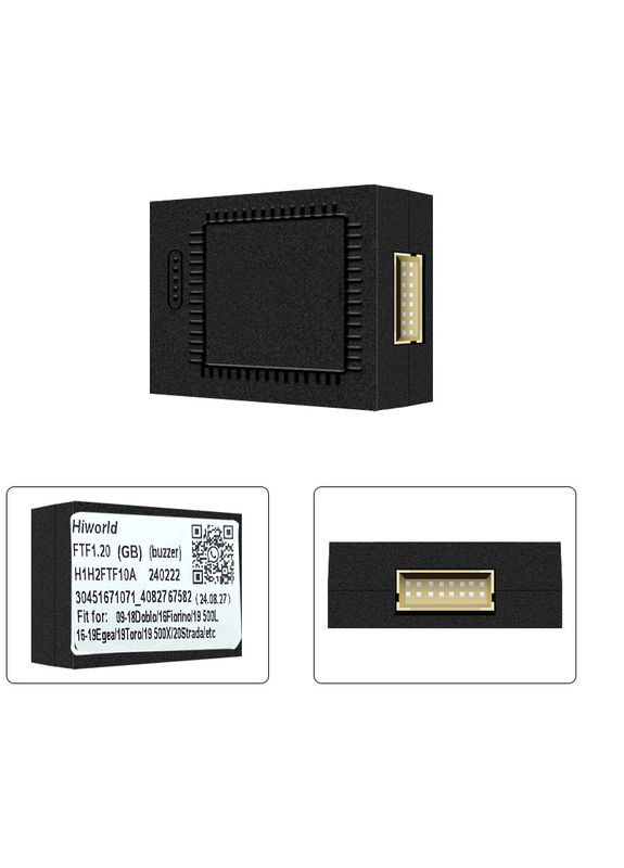 Адаптер штатного підсилювача Fiat 500 Doblo 2015+ CAN-BUS (4668) Фіат Фішка 23 шт. Feeldo (352012556)